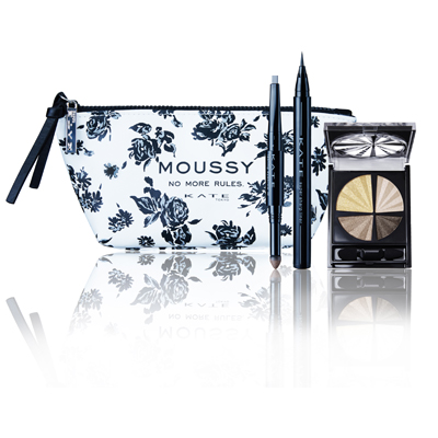 X MOUSSY 2015全新跨界合作限量版化妝套祖